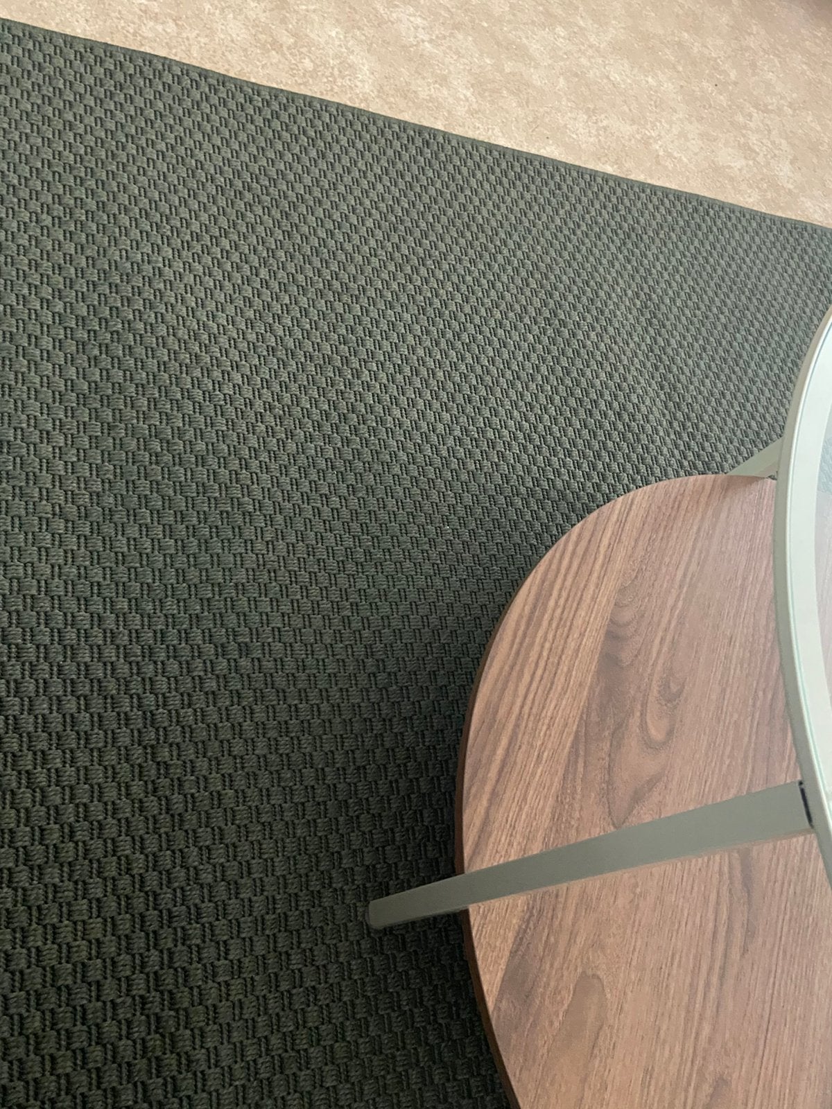 Tapis ikea morum green, Huis en Inrichting, Ophalen, Zo goed als nieuw