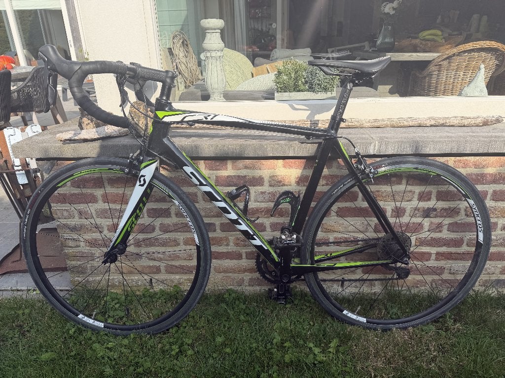 Vélo Scott CR1 20 en carbone Shimano 2015, Autres marques, Frein sur jante, Enlèvement, 53 à 57 cm