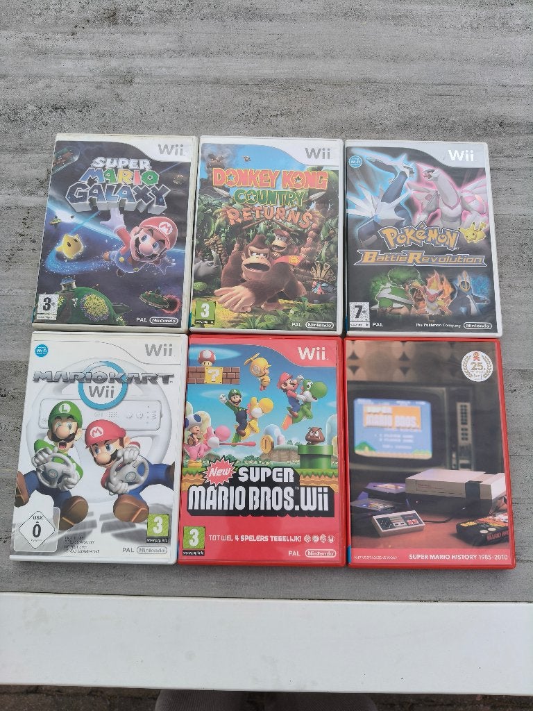Verschillende Nintendo Wii spellen en accessoires, Avontuur en Actie, 1 speler, Ophalen of Verzenden, Zo goed als nieuw