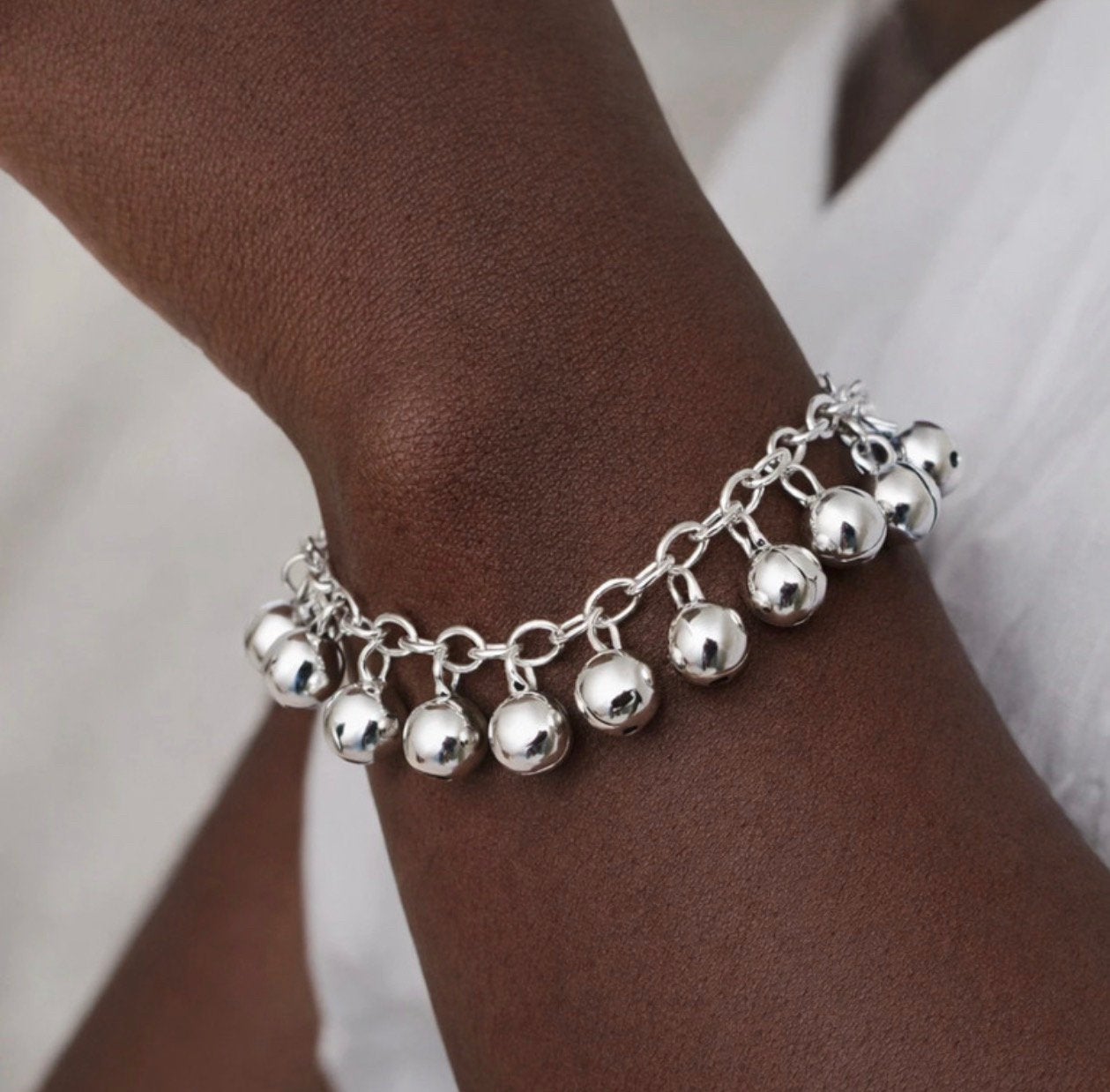Bracelet Argent, Handtassen en Accessoires, Enkelbandjes en Enkelkettinkjes, Ophalen of Verzenden, Zo goed als nieuw, Zilver