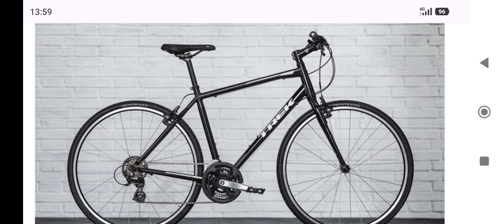 mooie trek te koop, Fietsen en Brommers, Ophalen, 28 inch, Velgrem, Zo goed als nieuw