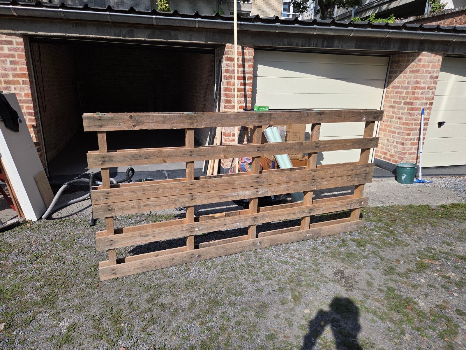 Pallet 2,7m, Doe-het-zelf en Bouw, Hout en Planken, Ophalen, Pallet