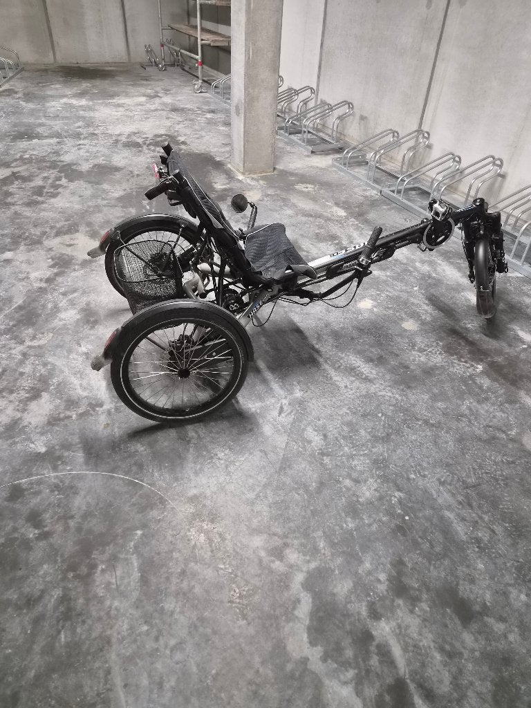 driewielfiets, Fietsen en Brommers, Versnellingen, Zo goed als nieuw, Schijfrem, Ophalen
