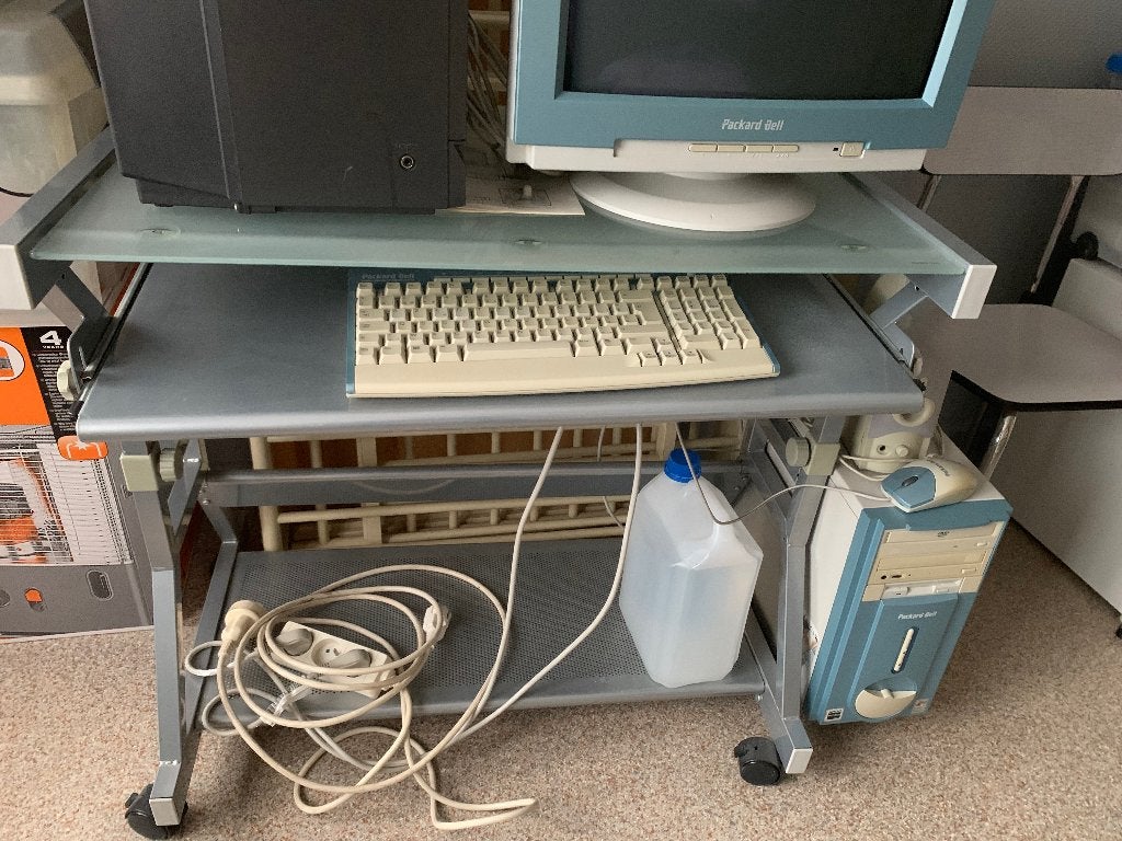 Computertafel, Maison & Meubles, Avec roues, Bureau d'ordinateur, Enlèvement, Utilisé