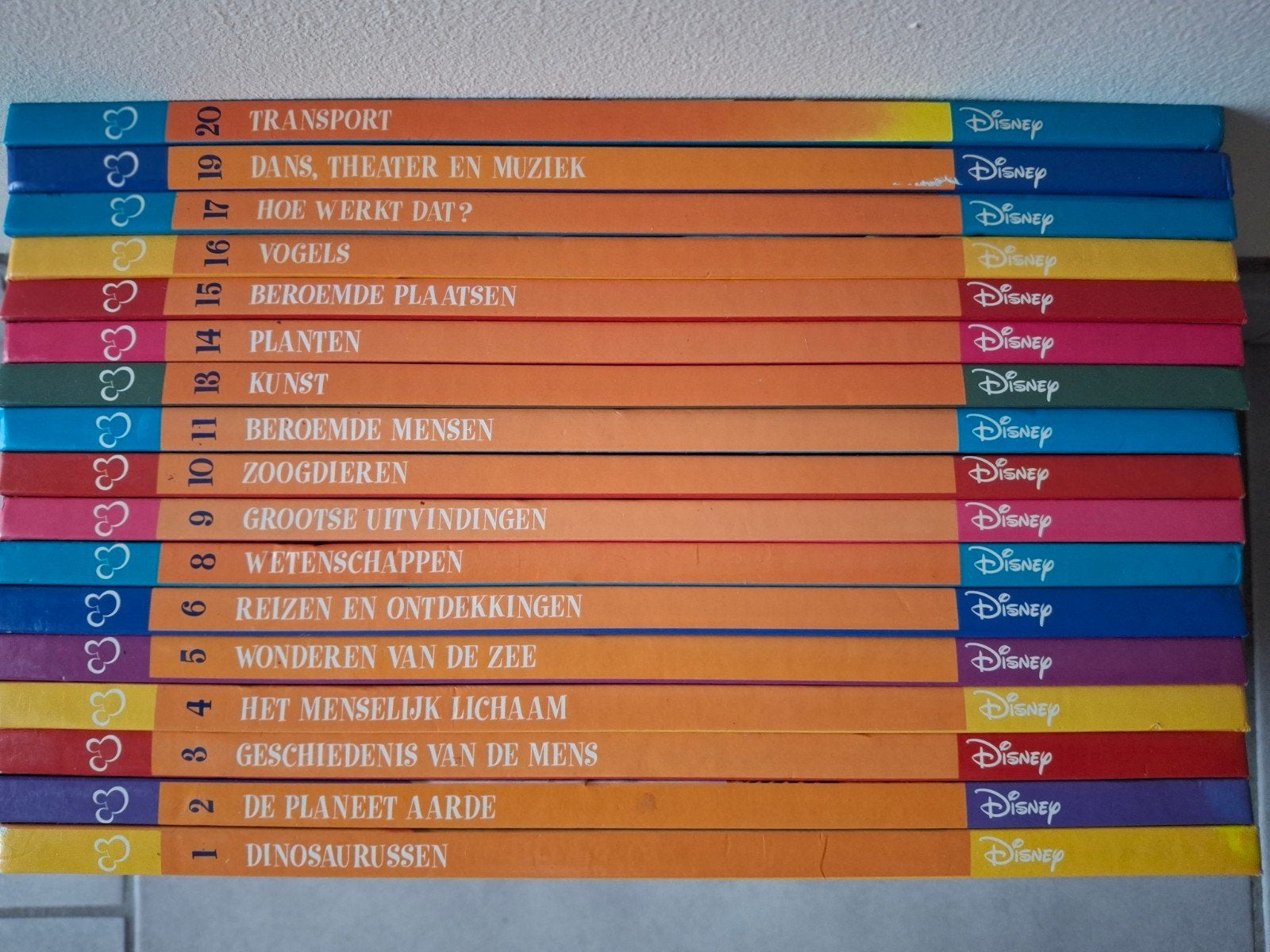 Disney kids encyclopedie (17 boekjes), Boeken, Ophalen of Verzenden