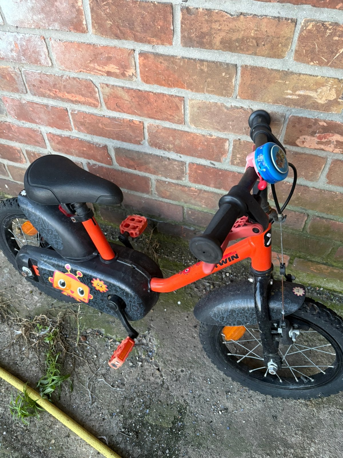 Kinderfiets, Fietsen en Brommers, Ophalen, Zijwieltjes, Gebruikt, Velgrem