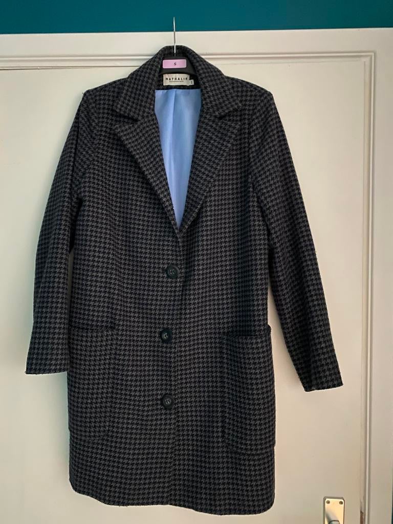 NATHALIE VLEESCHOUWER winterjas XS/S, Enlèvement ou Envoi, Porté, Taille 34 (XS) ou plus petite, Bleu
