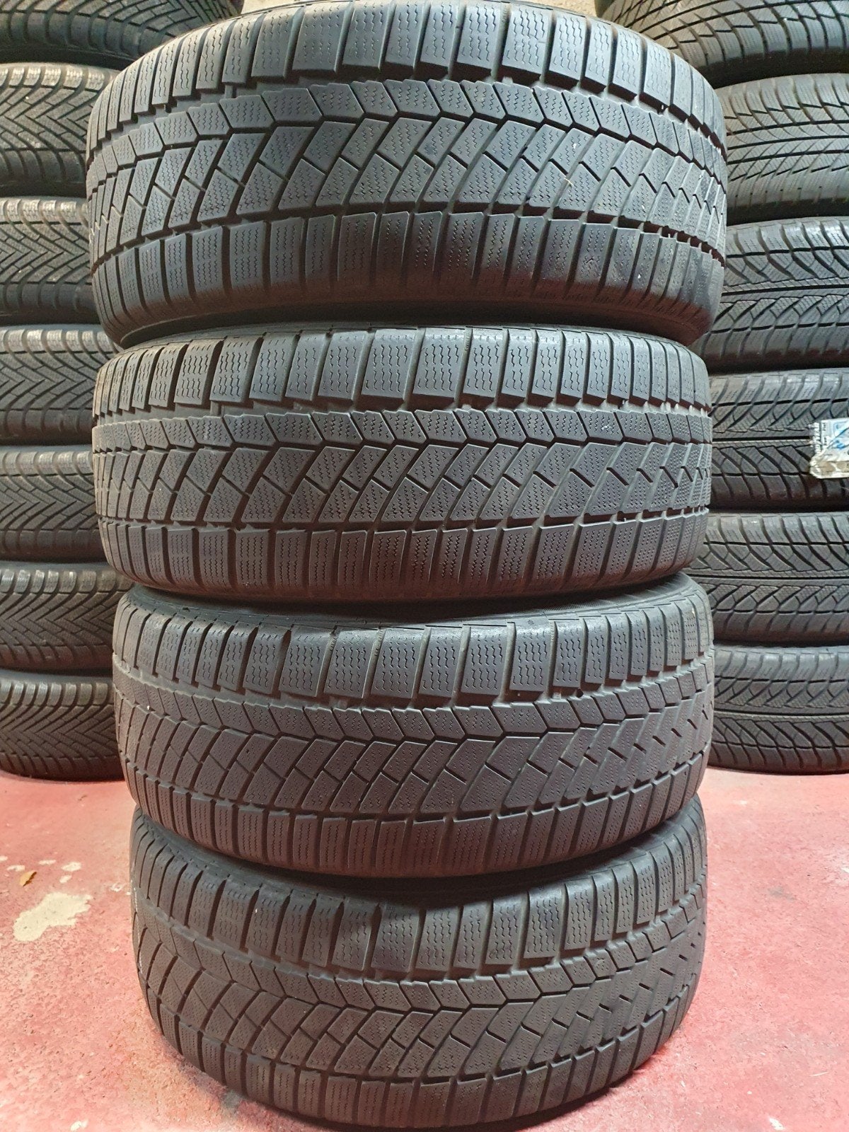 4 pneus Continental 225/50/18 RUNFLAT et étoilée, Autos : Pièces & Accessoires, Enlèvement, Utilisé