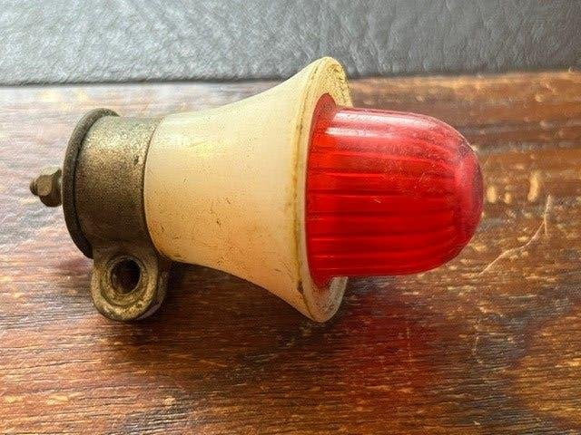 Vintage kunststof achterlicht fiets, Antiek en Kunst, Ophalen
