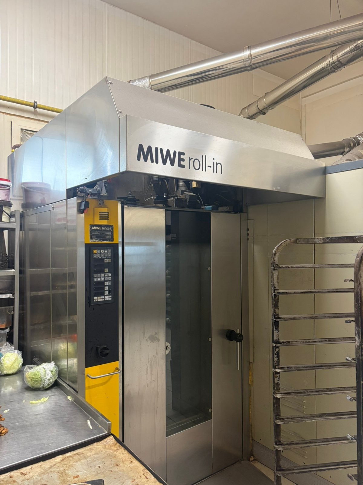 Miwe oven - brander en ventilatiebuis moet vervangen worden, Enlèvement, Ne fonctionne pas, Four, Plaque tournante