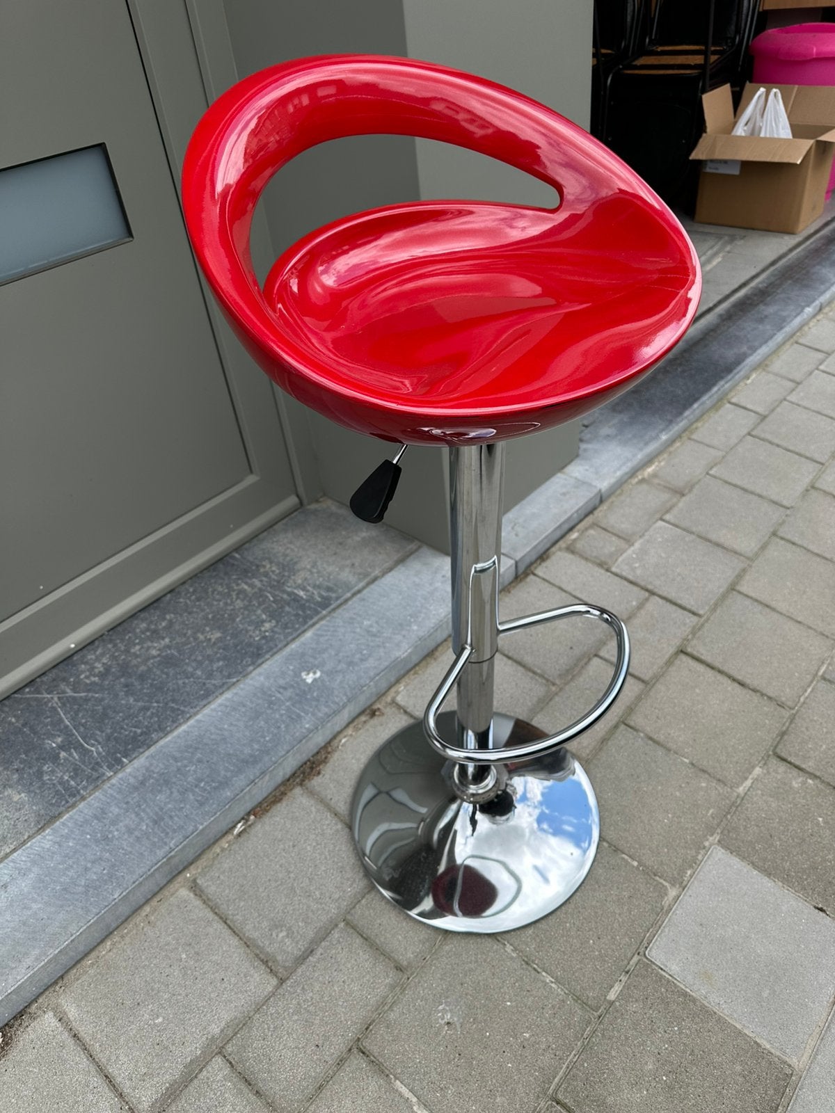 4 design barkrukken, Ophalen, Zo goed als nieuw