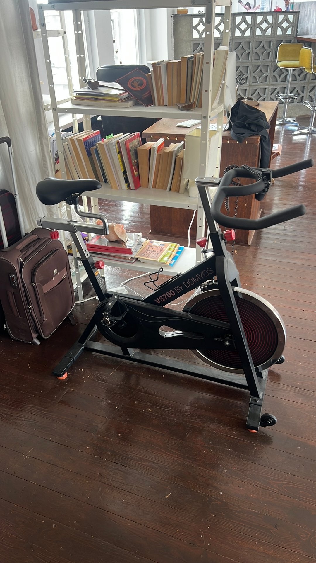 Hometrainer spinningfiets VS700 by Domyos, Ophalen, Gebruikt, Hometrainer