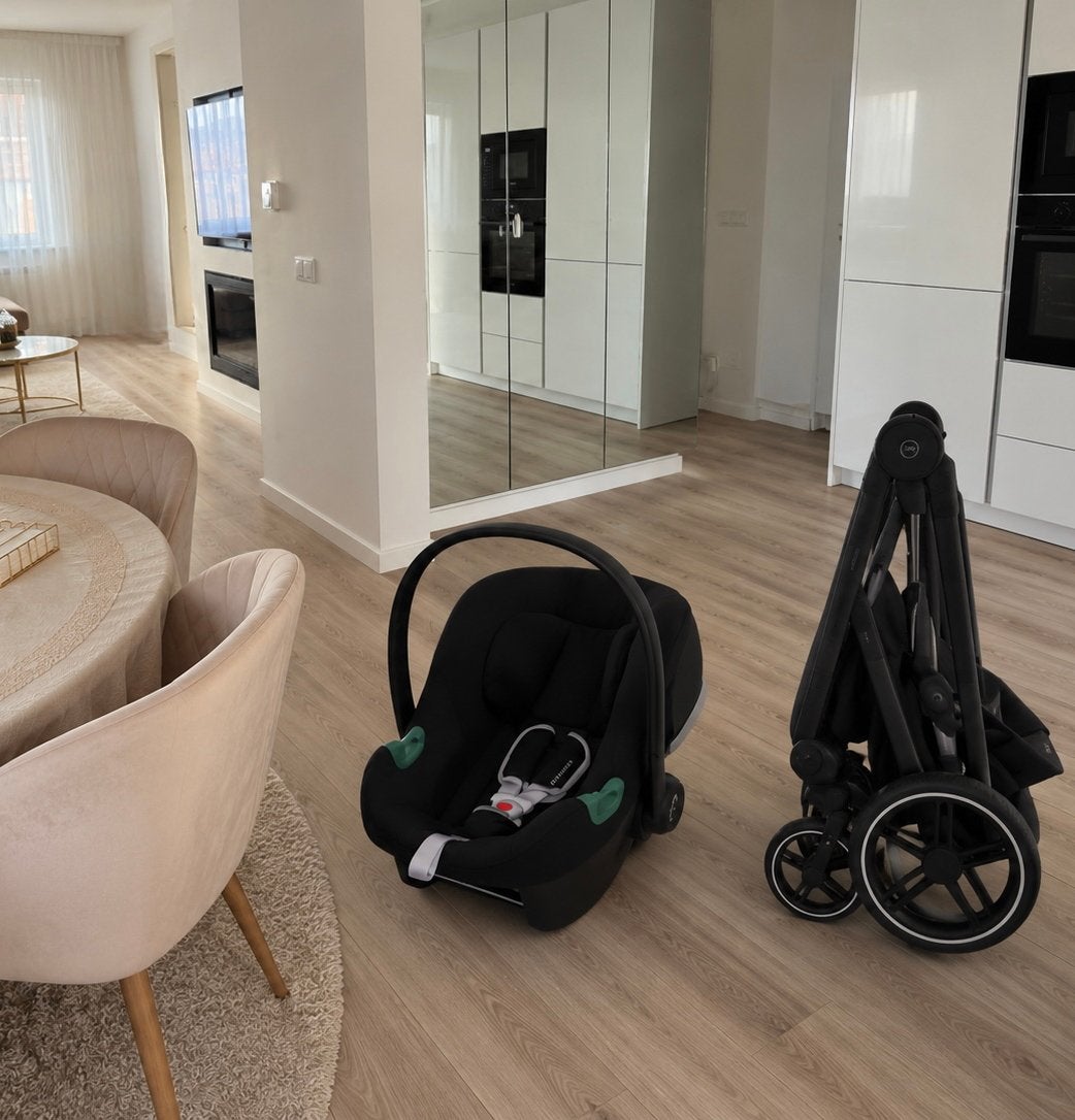 Cybex Balios S 2-in-1 + Aton B2 i-Size autostoel, Enfants & Bébés, Enlèvement, Comme neuf, Poussette, Pneus