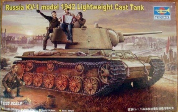 MAQUETTE (KIT) TRUMPETER REF : 00360 : KV-1 Model 1942, Hobby & Loisirs créatifs, Modélisme | Voitures & Véhicules, Autres marques