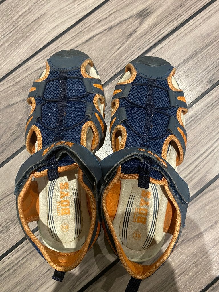 Jongens sandalen maat 39, Kleding | Dames, Ophalen, Oranje, Sandalen of Muiltjes, Zo goed als nieuw