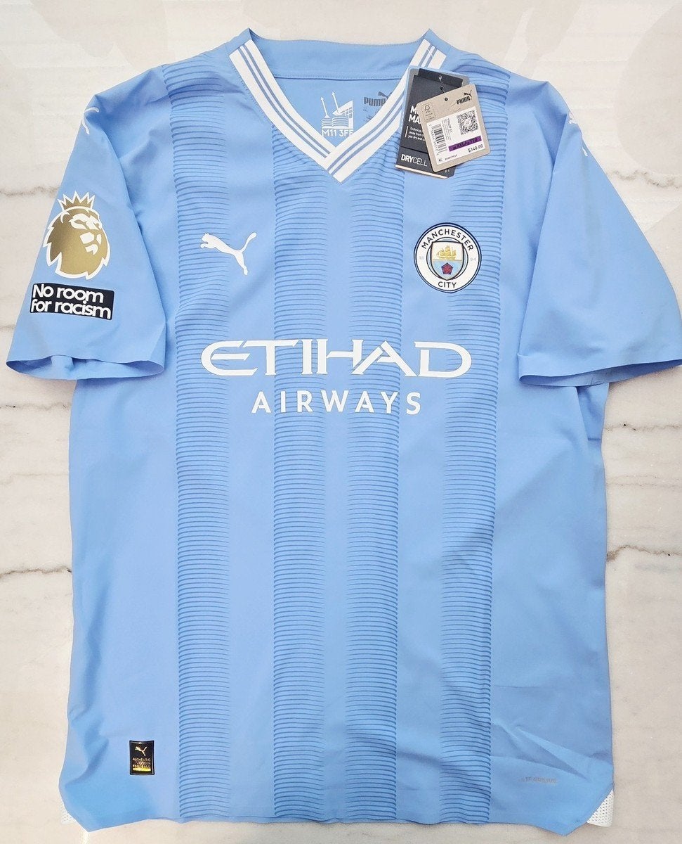 Manchester City Haaland Voetbal Thuisshirt Orgineel 2023, Enlèvement ou Envoi
