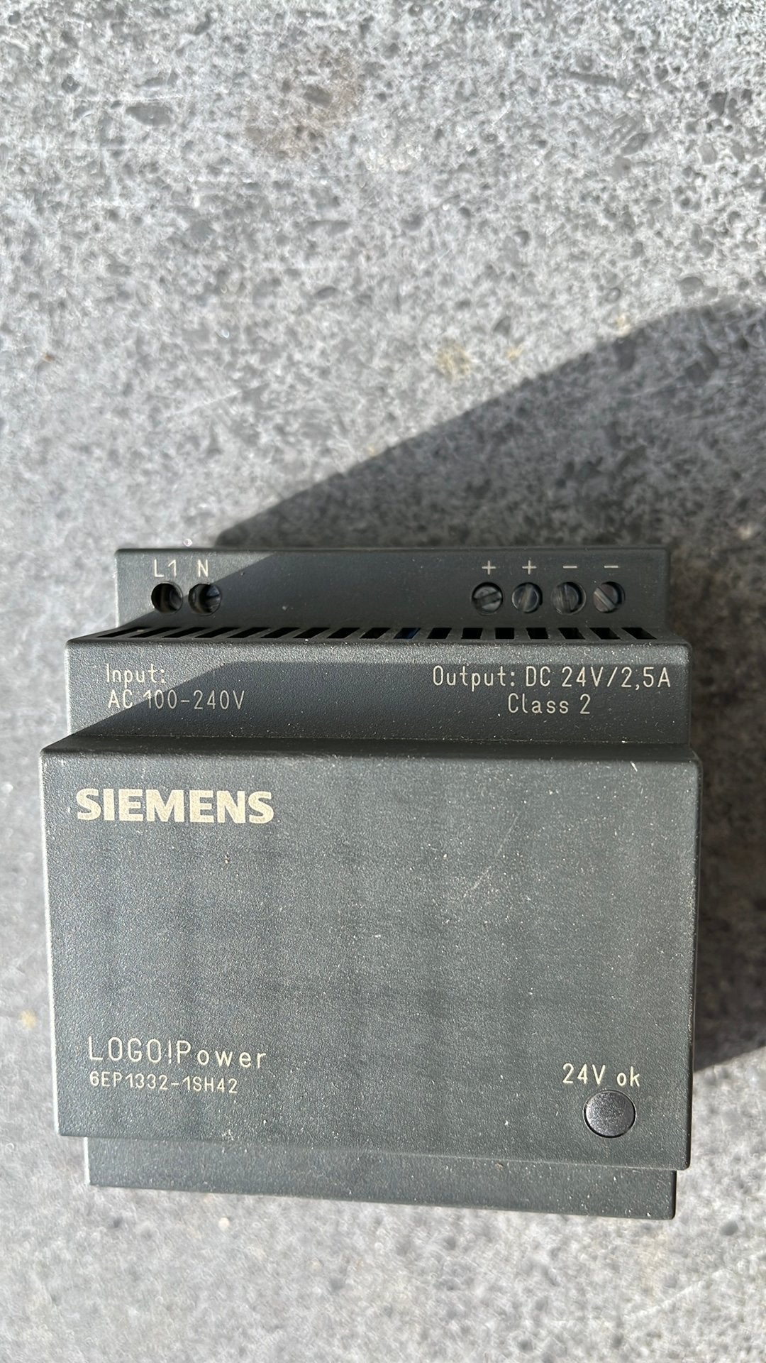 Siemens logo voeding, Ophalen, Siemens