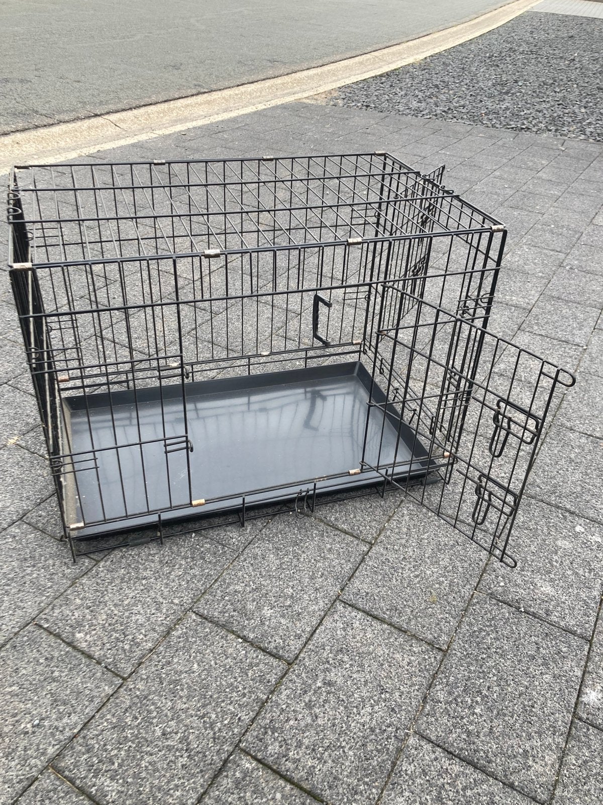 Dieren bench ( honden ), Dieren en Toebehoren, Ophalen, Gebruikt, Minder dan 65 cm, Hondenhok