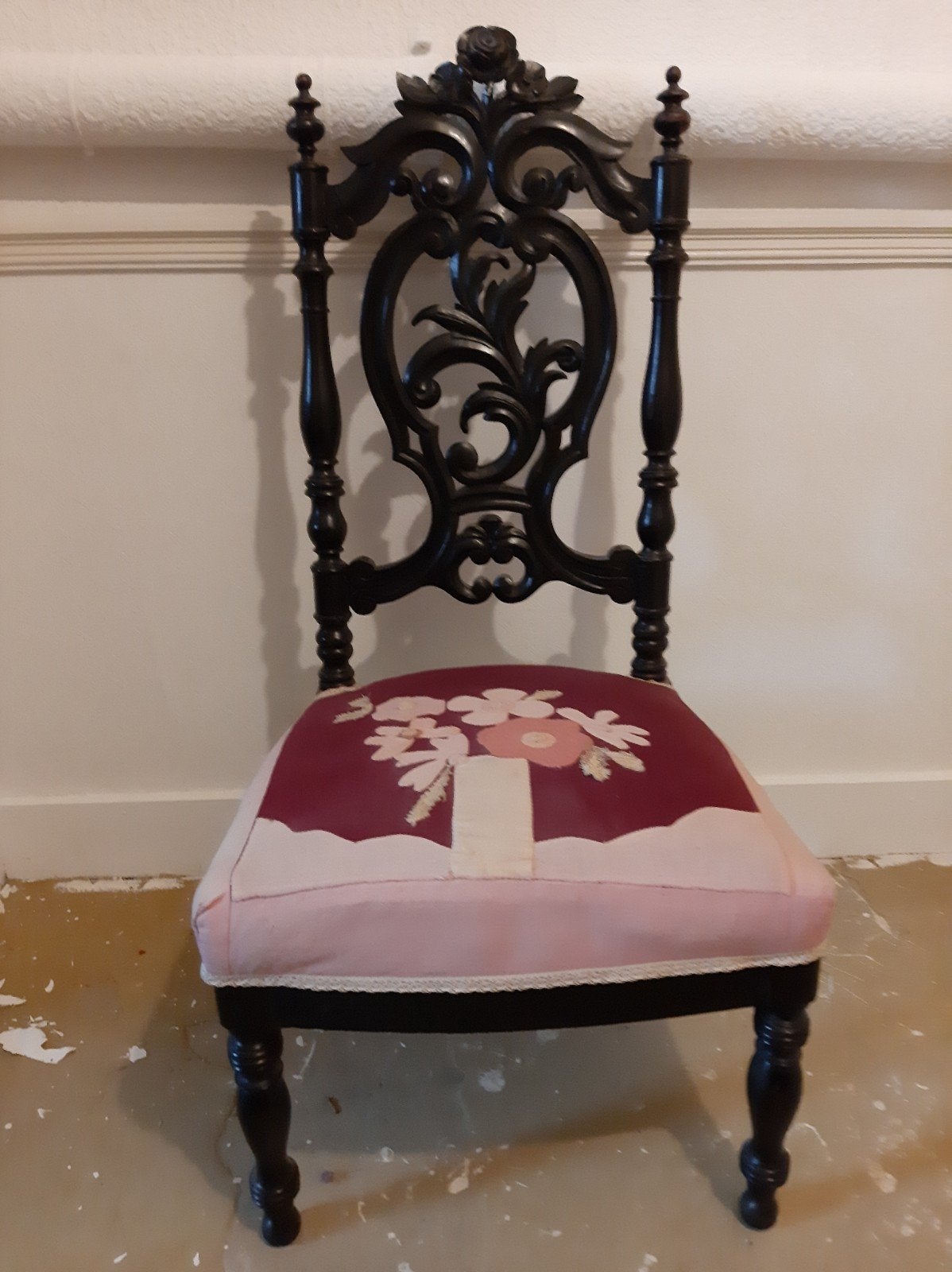 Chaise ancienne, Enlèvement