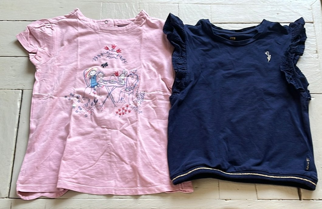 Lot de blouses, Enfants & Bébés, Enlèvement, Comme neuf, Taille 128