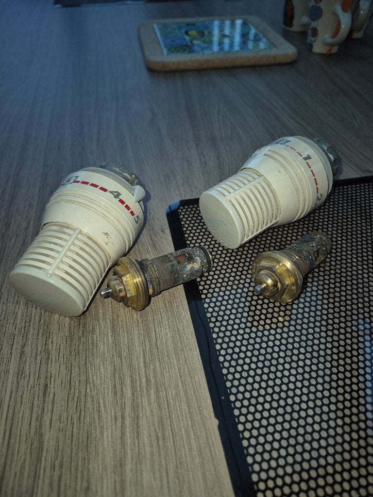 Vannes thermostatiques et inserts thermostatiques, Enlèvement ou Envoi, Utilisé