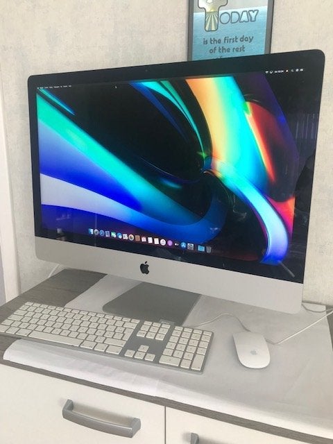 iMac 27" 5K Retina - nieuwstaat - fusion Drive, Computers en Software, Apple Desktops, Ophalen, HDD en SSD, 8 GB, IMac