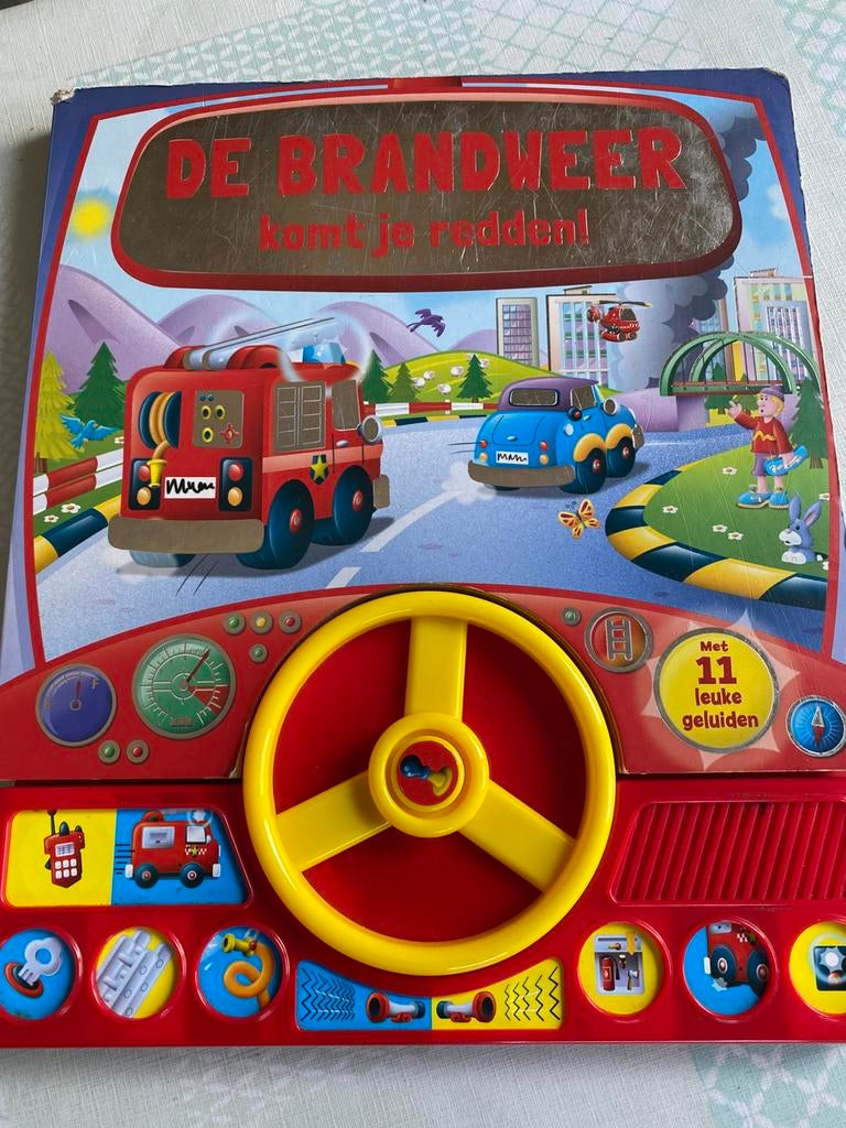 Geluidenboek: de brandweer komt je redden, Ophalen, Gebruikt