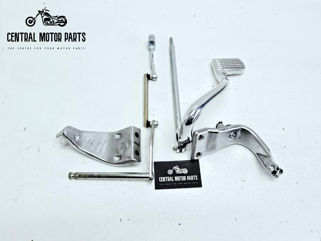 Mid Control set Chroom Dyna 1999-2017, Motoren, Verzenden, Gebruikt