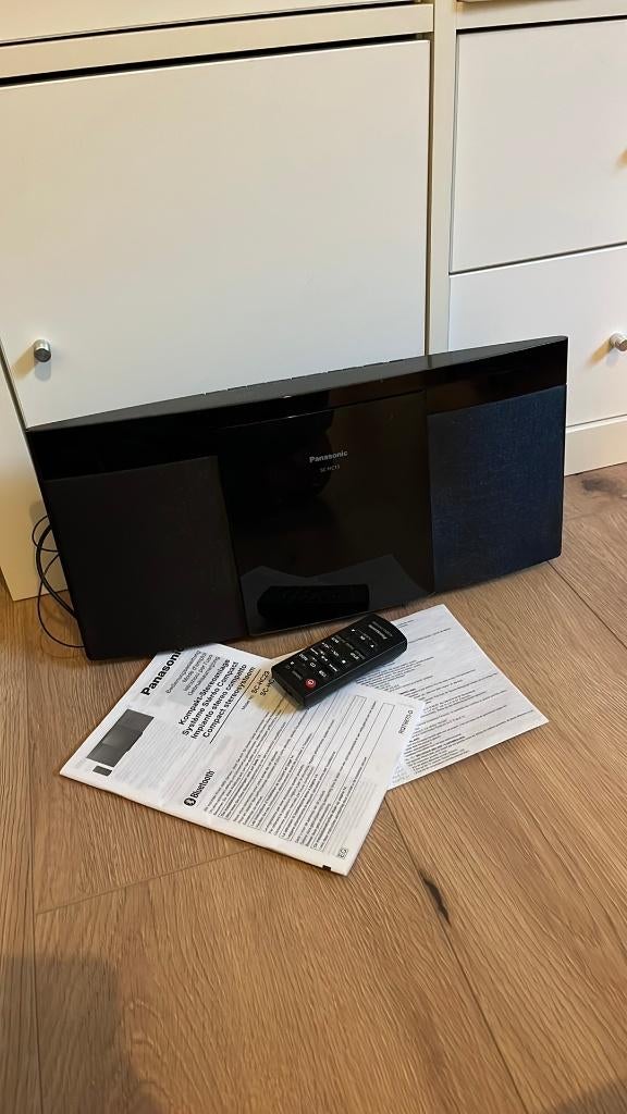 Panasonic SC-HC19 Radio + Afstandsbediening + Handleiding, Enlèvement, Utilisé, Radio, Avec lecteur de CD