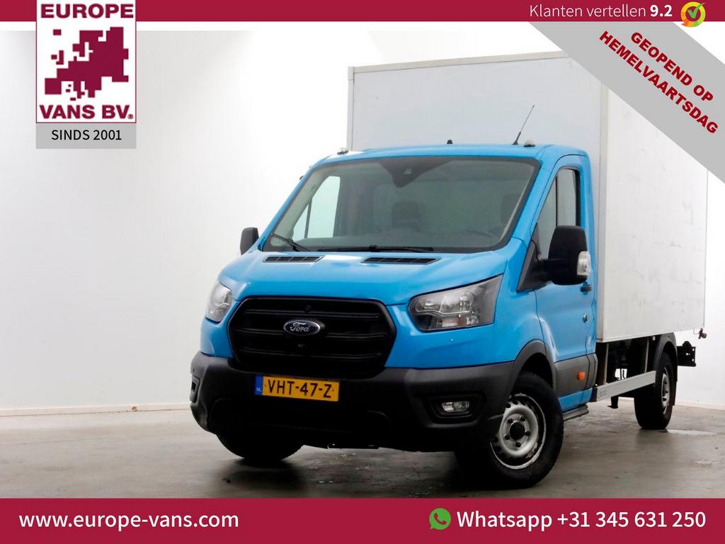 Ford Transit 350 2.0 TDCI 130pk E6 Bakwagen met achterdeuren, Auto's, Bedrijf, Parkeersensor, Ford, Onderhoudsboekje