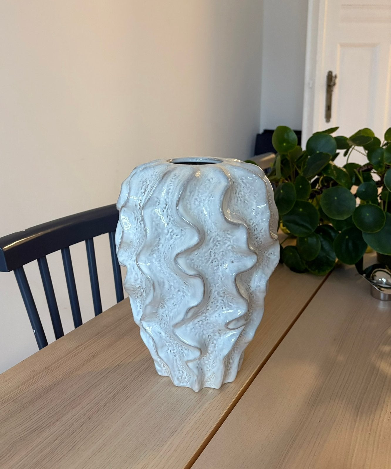 Vase décoratif/decoratieve vaas, Huis en Inrichting, Woonaccessoires | Vazen, Ophalen, Overige materialen, Overige kleuren, Zo goed als nieuw