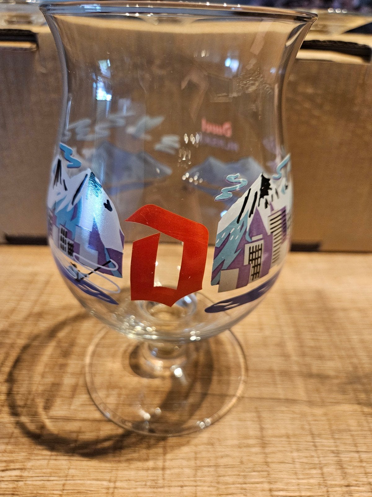 Duvel glas Alaska, Ophalen, Duvel