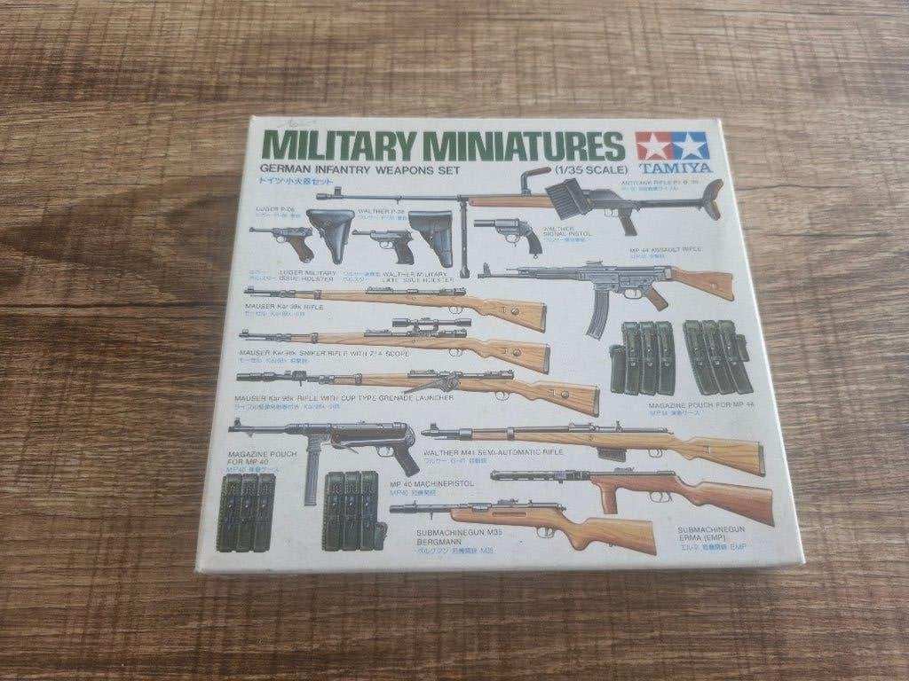 Tamiya 1/35 German Infantry Weapons Set, Enlèvement ou Envoi, Neuf, 1:35 à 1:50, Diorama