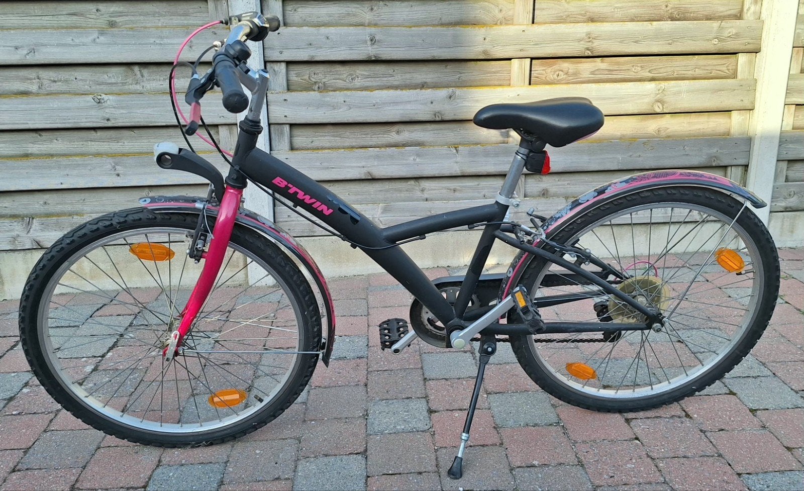 Meisjesfiets, Fietsen en Brommers, Gebruikt, Velgrem, Versnellingen, Btwin Decathlon