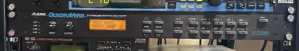Alesis Quadraverb 20K, Enlèvement, Utilisé, Multi-effet