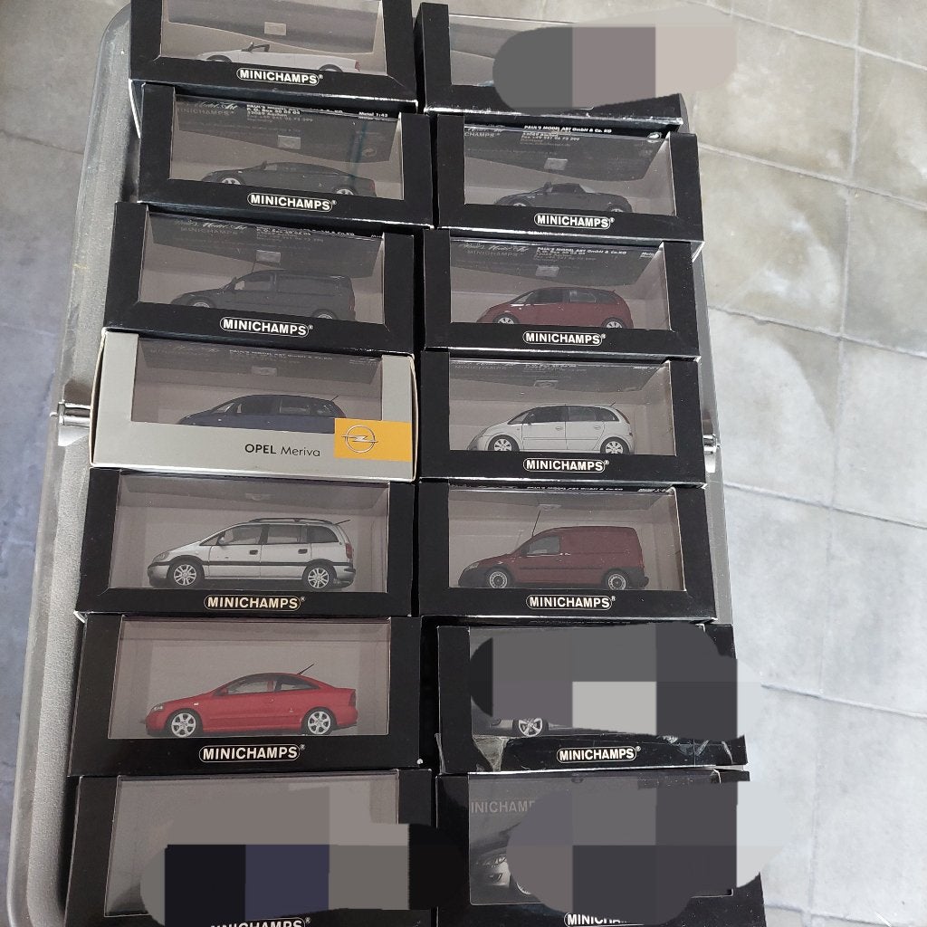 OPEL MINICHAMPS 1/43, Enlèvement ou Envoi, Utilisé, Voiture, MiniChamps