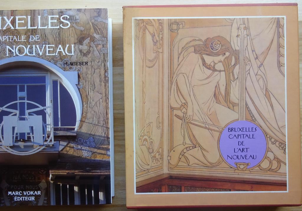 Bruxelles, capitale de l'Art Nouveau, 1993 éd. Marc Vokar, Borsi, Beeldhouwkunst, Ophalen of Verzenden, Zo goed als nieuw