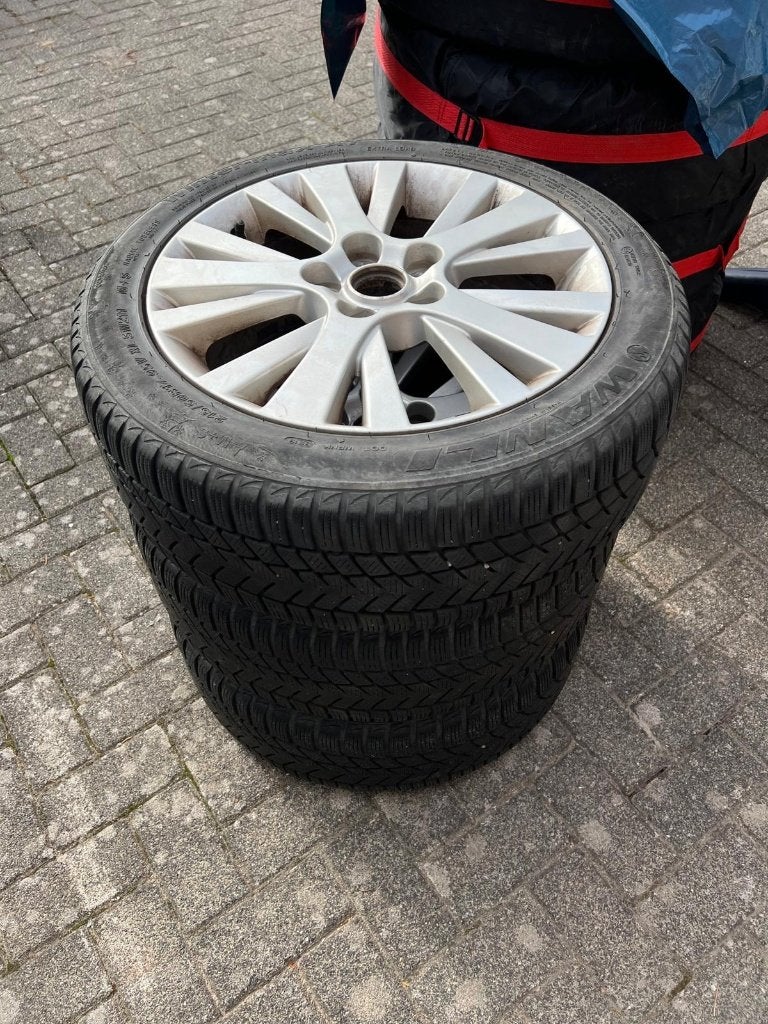 Winter set Originele Mazda 6 velgen, Ophalen, Velg(en), 17 inch, Winterbanden