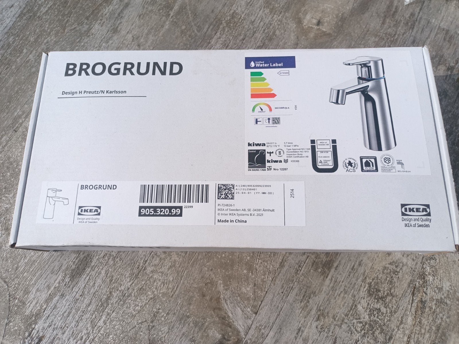 wastafel mengkraan nieuw, Doe-het-zelf en Bouw, Sanitair, Ophalen, Nieuw, Chroom, Wastafel