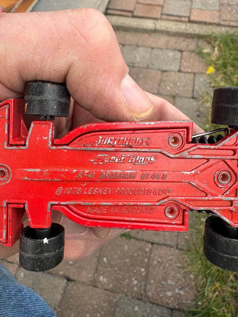 Matchbox k41 abraham, Hobby en Vrije tijd, Modelauto's | 1:87, Ophalen, Zo goed als nieuw, Lesney