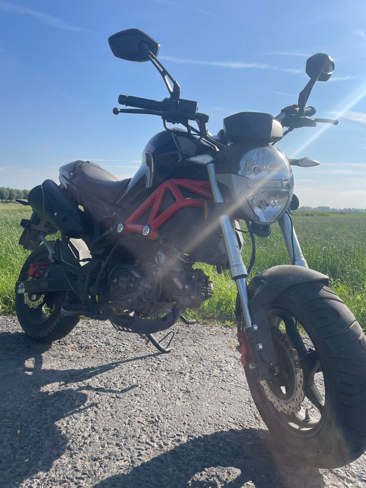 Bomber 50cc, Fietsen en Brommers, Brommeronderdelen | Algemeen, Ophalen, Zo goed als nieuw