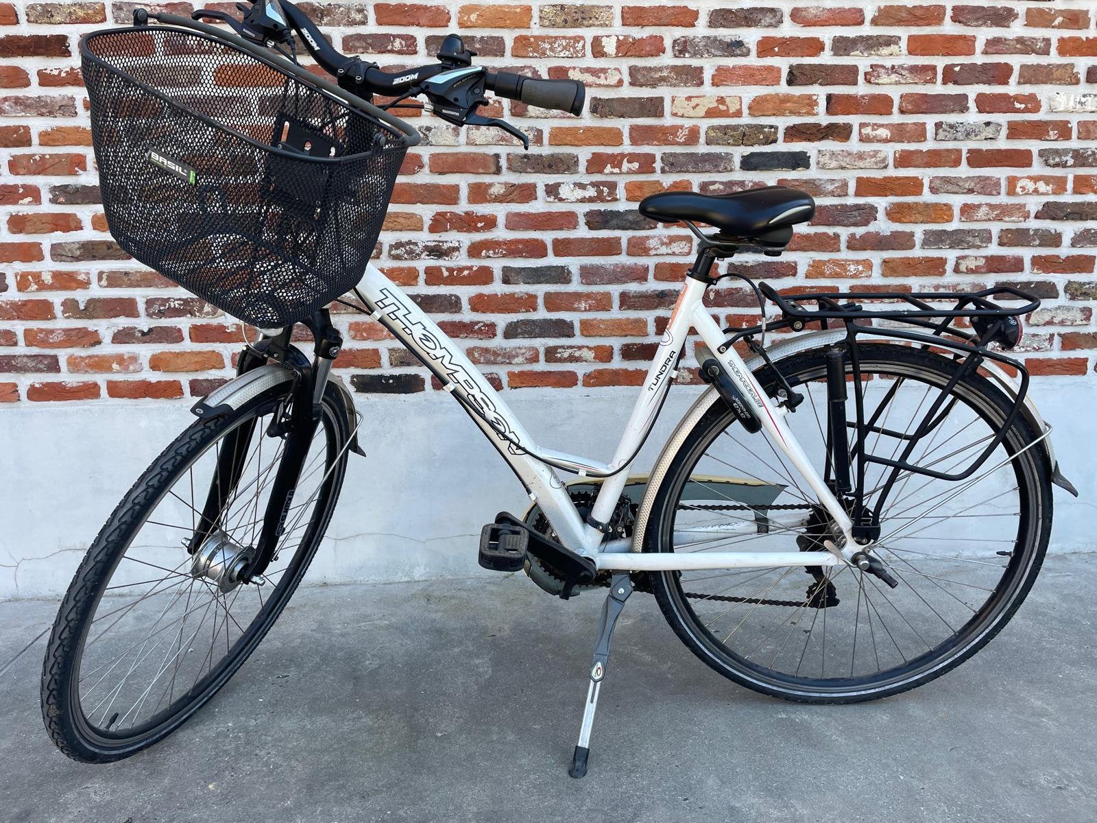 Thompson Tundra Damesfiets, Fietsen en Brommers, Ophalen, Zo goed als nieuw, Versnellingen