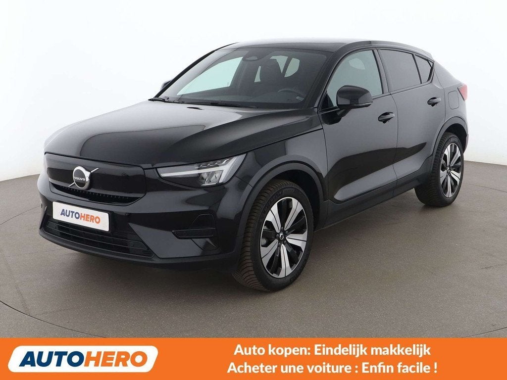 Volvo C40 Recharge 170 kW Plus 2WD (bj 2022, automaat), Auto's, Gebruikt, Zwart, Lichtsensor, Elektrisch