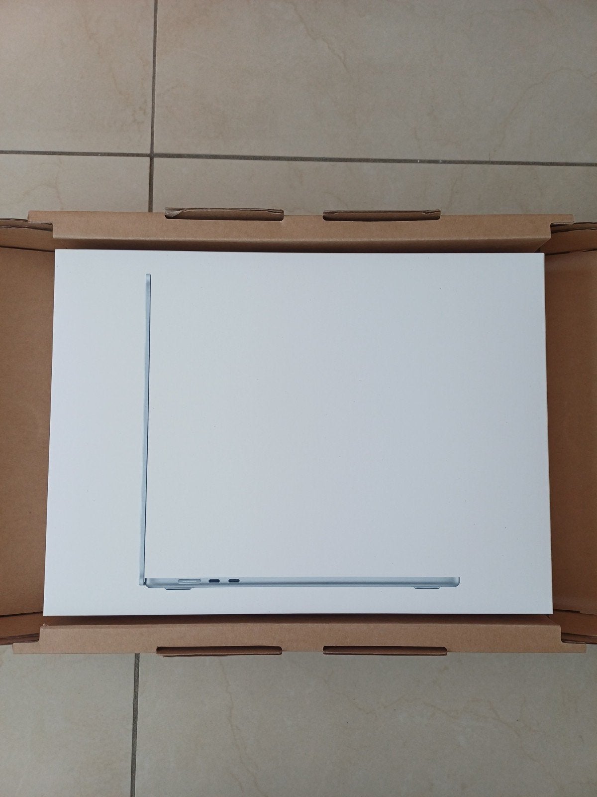 MacBook Air Sky Blue 15' M4 512GB non ouvert, Enlèvement