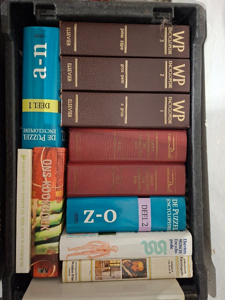 Set oude boeken, Ophalen, Gelezen