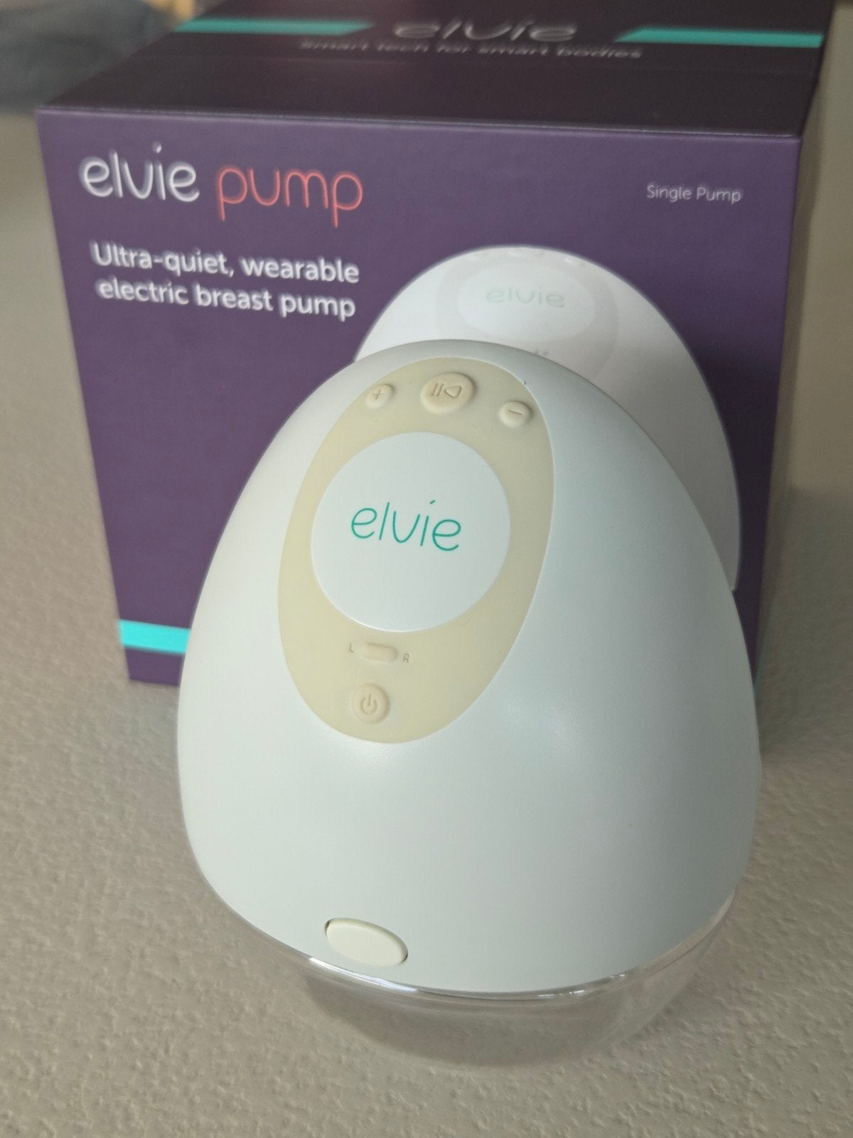 Elvie pomp, Kinderen en Baby's, Borstkolf, Ophalen of Verzenden, Zo goed als nieuw, Elvie