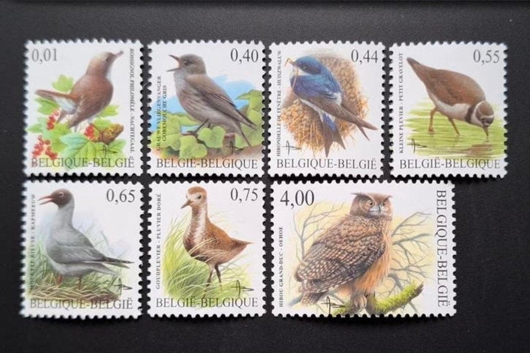 België: OBP 3264/70 ** Vogels 2004., Frankeerzegel, Ophalen of Verzenden, Zonder stempel, Postfris