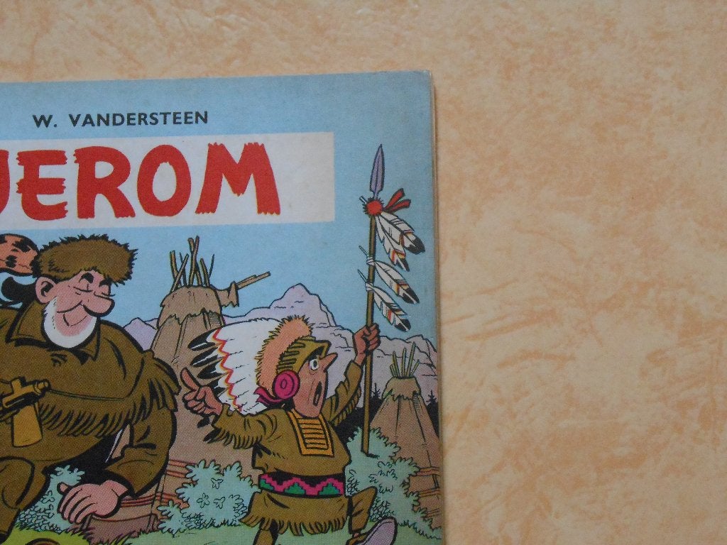 Jerom 4 De gouden tomahawk 1963 1ste druk, Enlèvement ou Envoi, Willy Vandersteen, Une BD, Comme neuf
