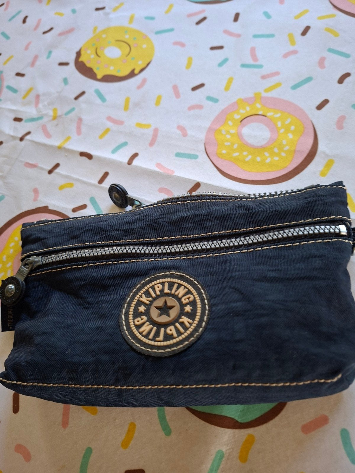 Trousse Kipling bleu marine.20cm x 12cm x 5cm., Enlèvement ou Envoi