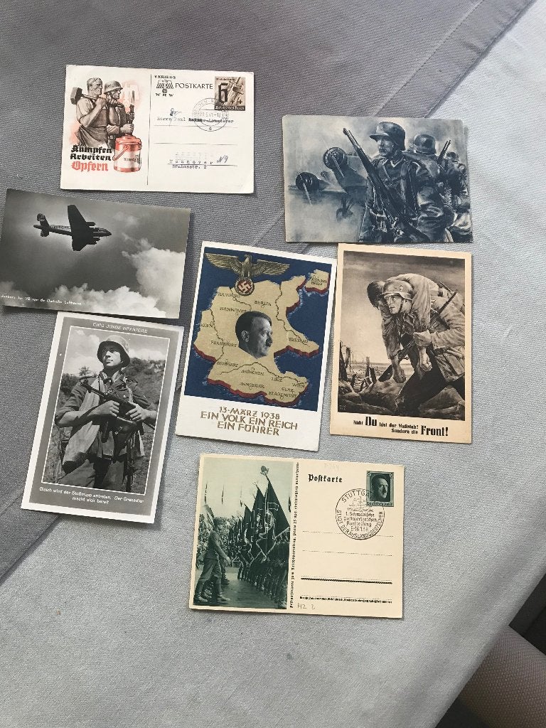 Duitse ww2 postkaarten, Verzamelen, Ophalen of Verzenden